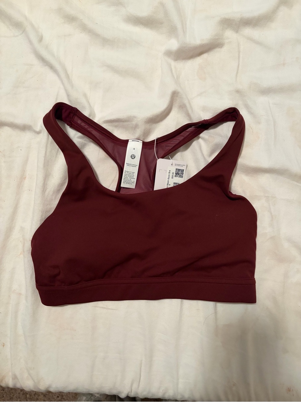 NWT Wunder Train Mesh-Back Bra Medium Support, B/C Cup - Picture 6 of 6